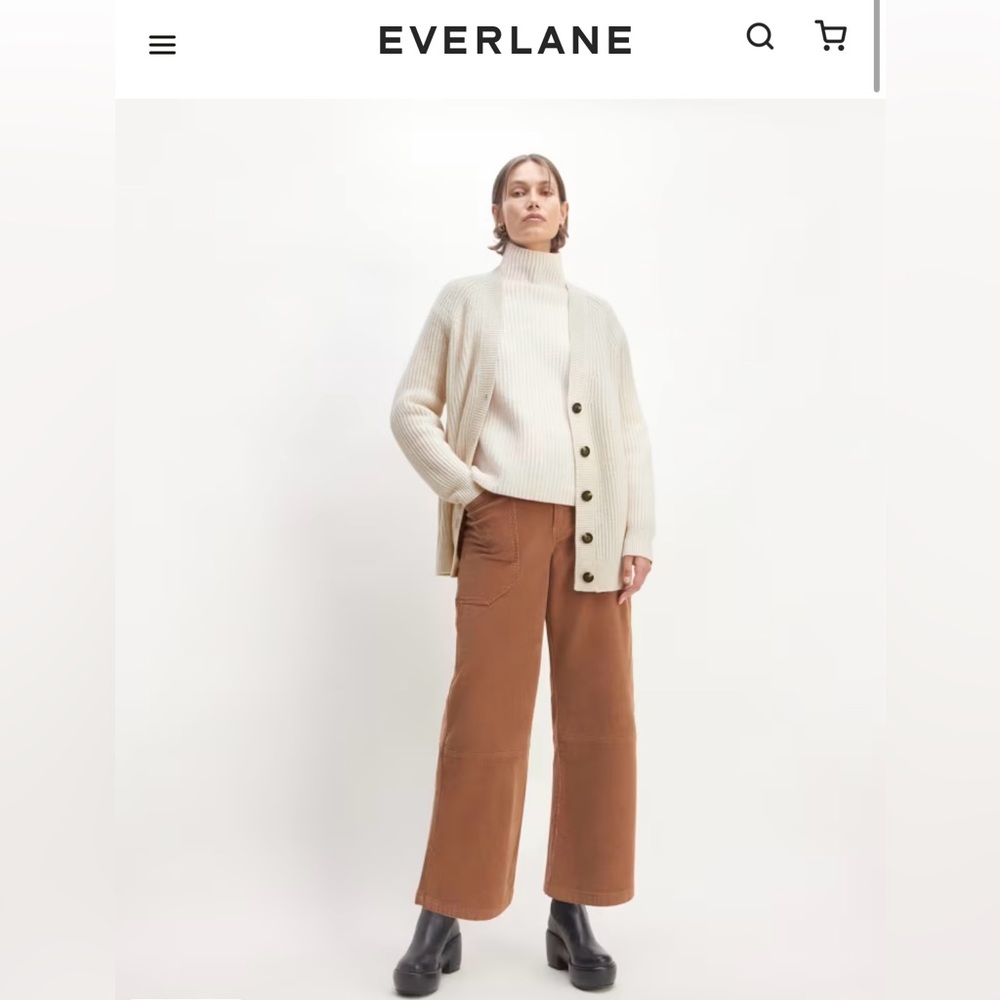 Everlane - Felted Merino Cocoon Cardigan